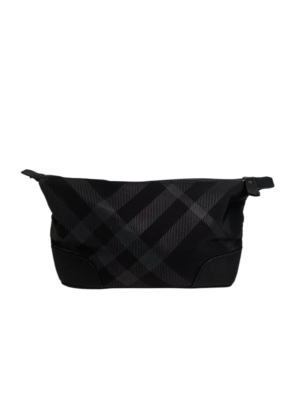 🍄 Burberry Black Plaid Toiletry Bag